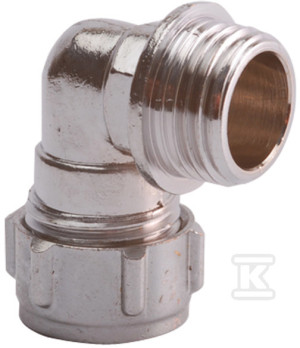 Kolano chrom 15 x 1/2 CONEx