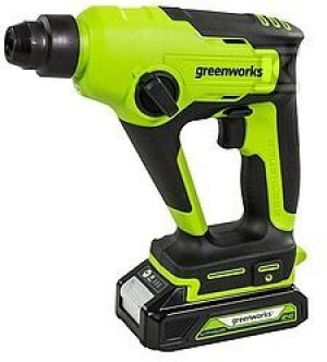 Młotowiertarka Udarowa Greenworks Gd24Sds1 24V