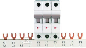 Шина для з'єднання модульної апаратури Z-GV-10/1P-1TE