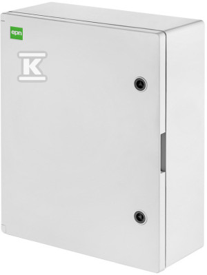 Obudowa natynkowa N/T (szafka rozdzielcza) SR6 400x500x175 z płytą metalową, IP65 INDUSTRIAL