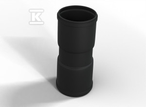 З'єднувальна муфта для гладкостінних труб діаметром 160mm QZG 160