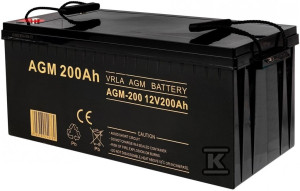 Akumulator AGM 12V 200 Ah