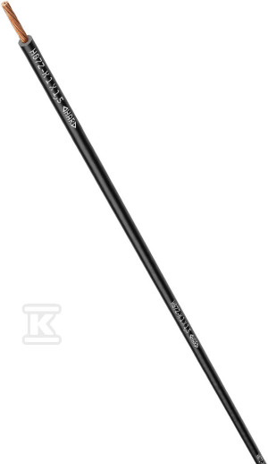Інсталяційний провід H07Z-K 90°C 1X2,5 BK