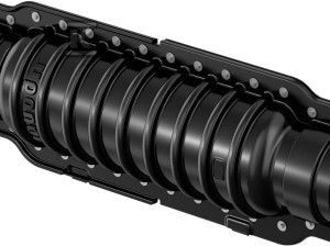 Муфта / з'єднувач прямий Ecoflex 200/175/140: ізоляційний комплект прямий: 2 половинки корпусу ABS з ізоляцією + редукційні кільця
