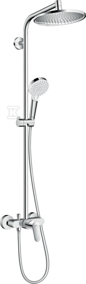 Komplet prysznicowy Crometta S 240 1jet z baterią jednouchwytową