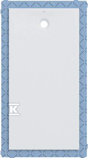 Душова кабіна прямокутна Olona 170x80 см, біла