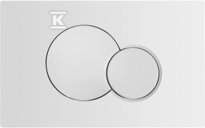 Кнопка змиву Eclipse 2, біла
