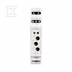 Cyfrowy wielofunkcyjny automat schodowy, 230V AC, 16A ASM-05