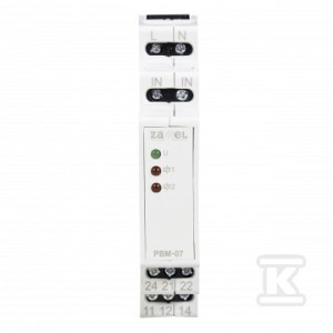 Przekaźnik bistabilny 2-pole 230V AC PBM-07