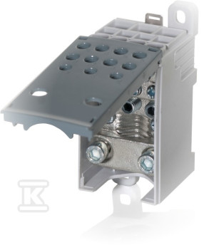Blok rozdzielczy przewodu głównego PVB-250 1x35-120, 2x6-35, 5x1,5-16,4x1,5-10