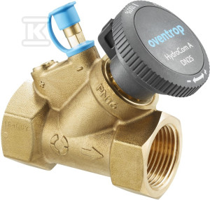 Zawór odcinający HydroCom A, PN16 DN15, Rp1/2 GW, HydroPort