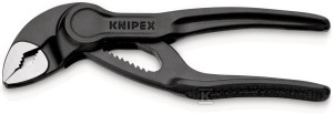 Szczypce nastawne do rur Cobra® XS wytłaczana, chropowata powierzchnia fosforanowana, szara 100 mm