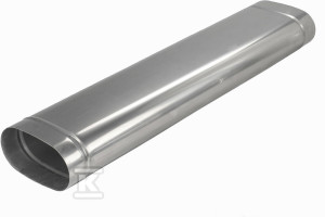 Rura L-1000 owal 100x200 0,5mm do kotłów na pellet