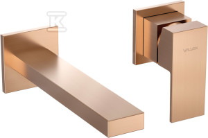 Змішувач для раковини прихований монтажу ARS SATIN Copper