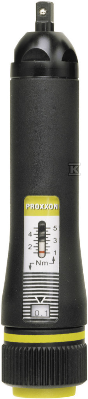 Динамометрична викрутка 1 - 5 Nm PROXXON MicroClick 5 1/4 дюйма