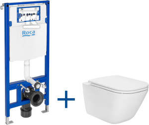 Zestaw podtynkowy stelaż Duplo One + miska WC GAP SQUARE + deska