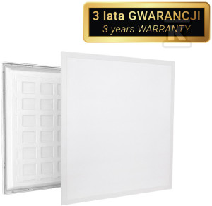 Panel LED BACKLITE 60x60cm 40W 120lm/W 4800lm UGR0.9, 4000K
