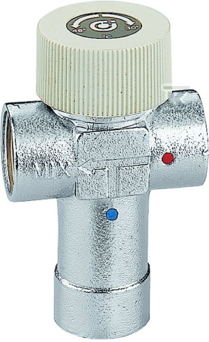 Regulowany termostatyczny zawór mieszający 1/2 40÷60°C