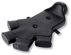 Rozdzielacz KERMI EasyFlow - D150, 2 szt. prosty, 4 podłączenia, 126x60mm, 690x490mm