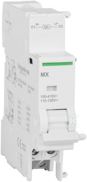 Wyzwalacz wzrostowy Acti9 MX-230/400 A9N26476 100415 VAC, 110130 VDC