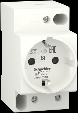 Gniazdo iPC SCHUKO 2P+E 10/1 6A 250V