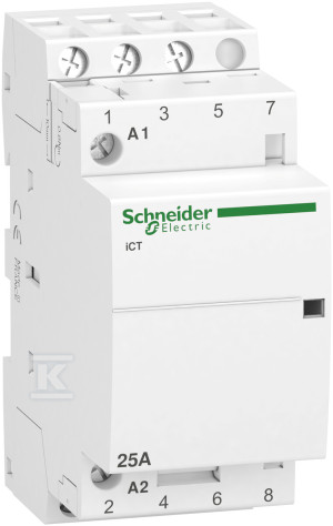 Stycznik modułowy iCT50-25-30-230 25A 3NO 50Hz 220/240 VAC