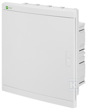 Rozdzielnica podtynkowa ELEGANT RP 2x12 PE+N wersja nowa, BIAŁY, IP 40, (24 moduły)