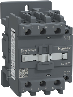 Stycznik mocy, Easy TeSys Control, AC-3, 65A, 3P(1NO 1NC), cewka 230V AC, 50/60Hz