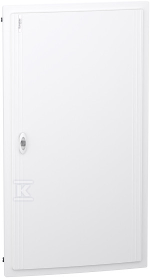 Obudowa PrismaSeT XS PSXS-6-24-PT-B, podtynkowa, drzwi białe, 6 rzędów, 24 moduły w rzędzie, IP40, IK09