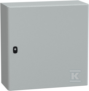 Obudowa wisząca Spacial S3D drzwi gładkie z płytą montażową 600x 600x 250mm