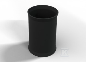 Герметичне з'єднання для гофрованих труб діаметром 160mm QZKS 160 в комплекті з двома ущільнювачами QUK