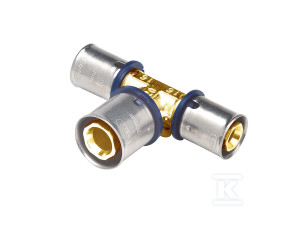 Trójnik redukcyjny M1 c/z wodaPN10 50x40x50 DRL