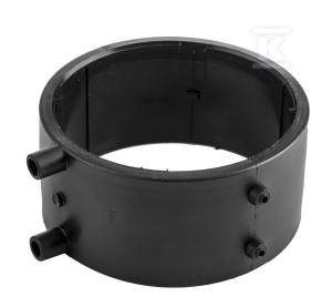 Mufa 160mm elektrooporowa, kolor czarny, QS (Quick Stream)
