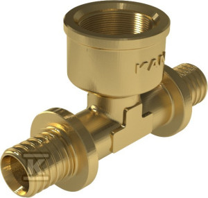 Трійник латунний з внутрішньою різьбою ultraLINE - 32 Rp1/2"