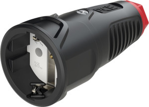 Gniazdo gumowe 16A 3P 230V schuko IP20 Series TAURUS2