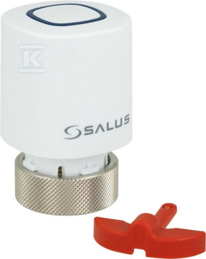 Siłownik termoelektryczny SALUS, M30 x 1,5 mm, 230 V AC, NC