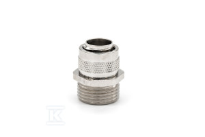 Dławik prosty mosiężny (dławnica mosiądzowa) M32x1,5 dla węża stalowego (PESZEL) DN32 (28,1mm/32mm) IP54