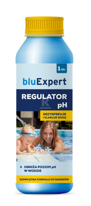 Płyn-regulator PH-MINUS 1L do obniżania poziomu pH wody basenowej