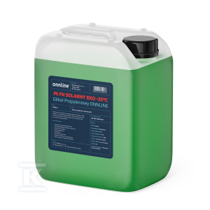Płyn solarny EKO -35 glikol propylenowy ONNLINE 20l