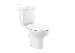 VICTORIA Miska WC do kompaktu Rimless 65,5 cm, o/poziomy