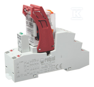 Реле інтерфейсне PUSH-IN 4P 24V AC AgNi PIR4-024AC-M91G-PS-2014