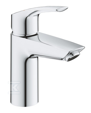 Bateria umywalkowa Grohe Eurosmart jednouchwytowa, rozmiar S, chrom, ogranicznik przepływu 5,7 l/min., głowica Ceramiczna 28 mm, korek push-open,