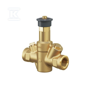 Zawór termostatyczny Aquastrom T, DN 15 Rp 1/2 GW, do regulacji cwu