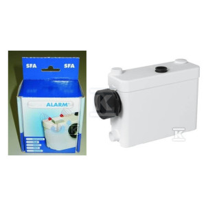 Rozdrabniacz fekalii Sanipack Plus wc+4 + SANIALARM
