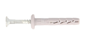 Kołek szybkiego montażu FX 6x40 mm, z kołnierzem