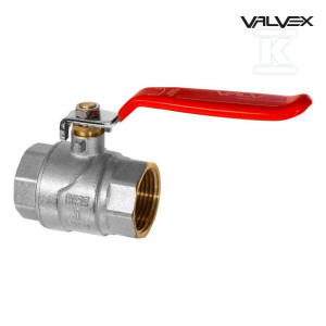 Zawór kulowy mosiężny OMAX PN30 DN32 z dźwignią, gwint 1 1/4"(N-N)