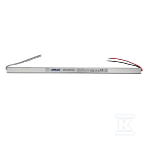 Меблевий блок живлення для LED-стрічок, IP20 96W, 12V, 8.00A, 410x18x18mm