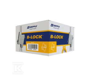 B-LOCK - Багатофункціональний затискач з можливістю регулювання (комплектація містить 100 шт. затискачів)
