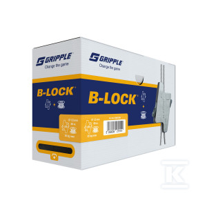 B-LOCK Zestaw montażowy mały (30 zawieszeń + 50m linki)