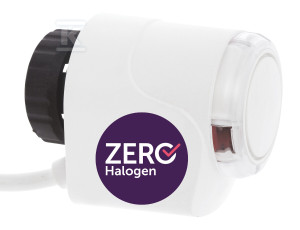 Siłownik elektrotermiczny EMO T 24V NO - do regulacji on/off lub PWM, kabel 0,8m bezhalogenowy
